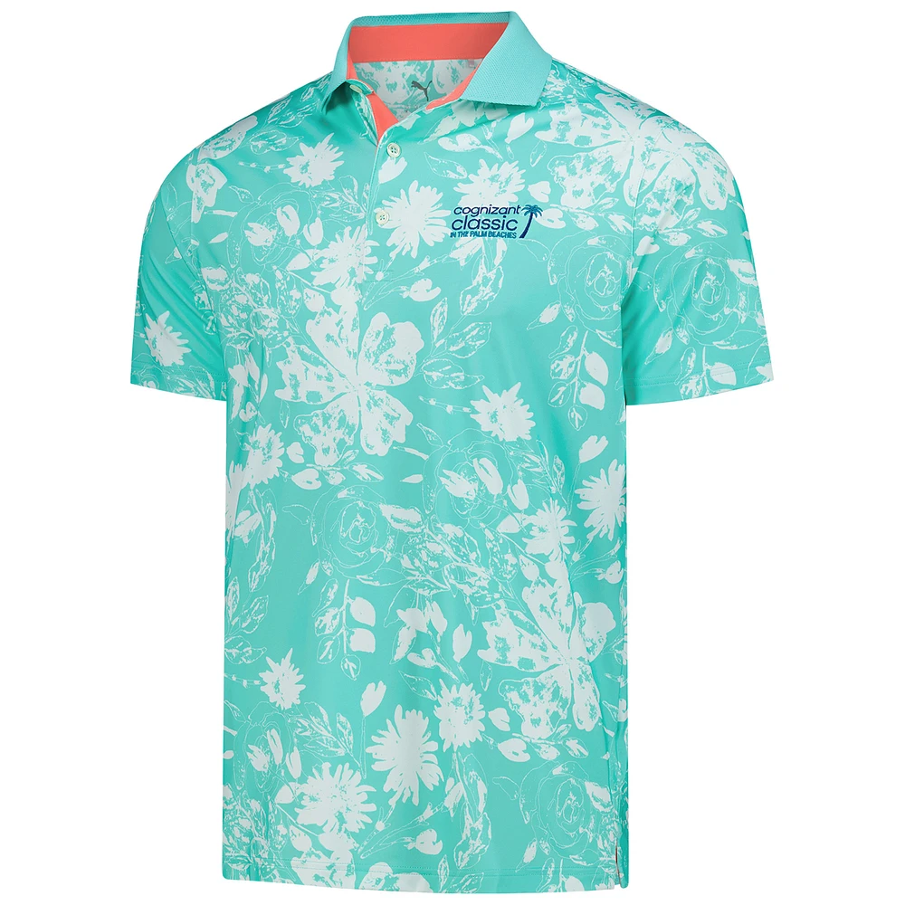 Polo Puma Aqua 2025 Cognizant Classic Matt Rose pour homme