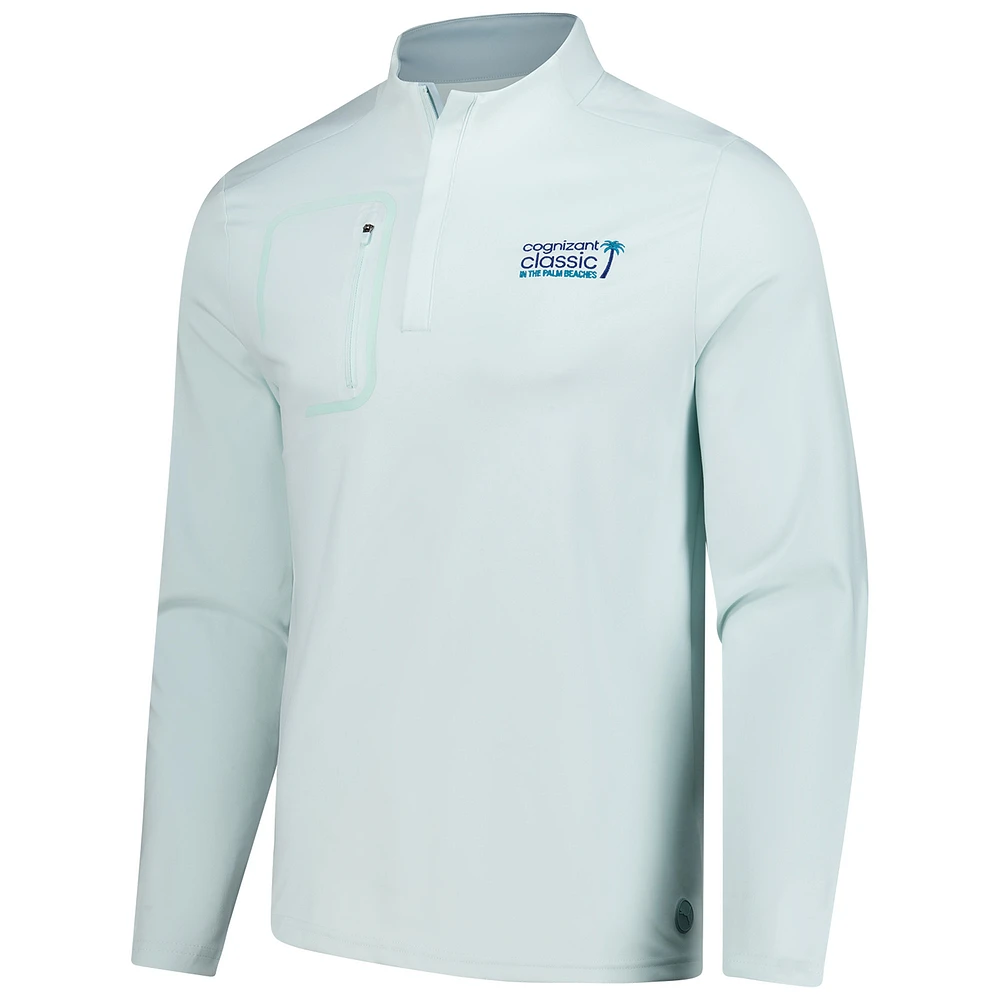 Men's Puma  Mint 2025 Cognizant Classic Cloudspun Tech Quarter-Zip Pullover
