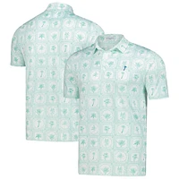 Men's Smith & Quinn  Green 2025 Cognizant Classic Mosaic Tile Smitty Polo