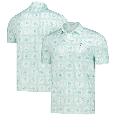 Men's Smith & Quinn  Green 2025 Cognizant Classic Mosaic Tile Smitty Polo