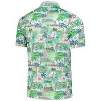 Men's Smith & Quinn  Green 2025 Cognizant Classic Signature Print Smitty Polo