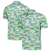 Men's Smith & Quinn  Green 2025 Cognizant Classic Signature Print Smitty Polo