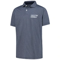 Polo Puma bleu marine Cognizant Classic MATTR Micro Floral pour jeunes