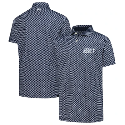 Polo Puma bleu marine Cognizant Classic MATTR Micro Floral pour jeunes