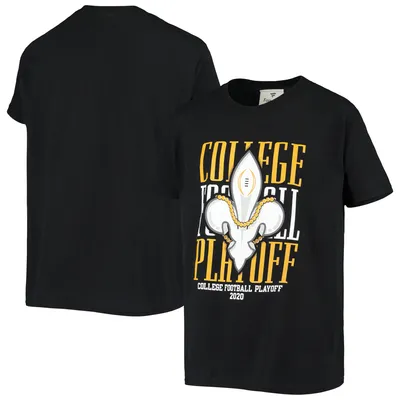 2020 College Football Playoff Fanatics Branded Youth Varsity T-Shirt - Black