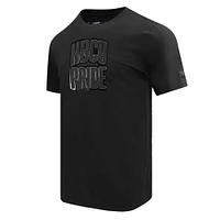 Men's Pro Standard Black HBCU Triple T-Shirt