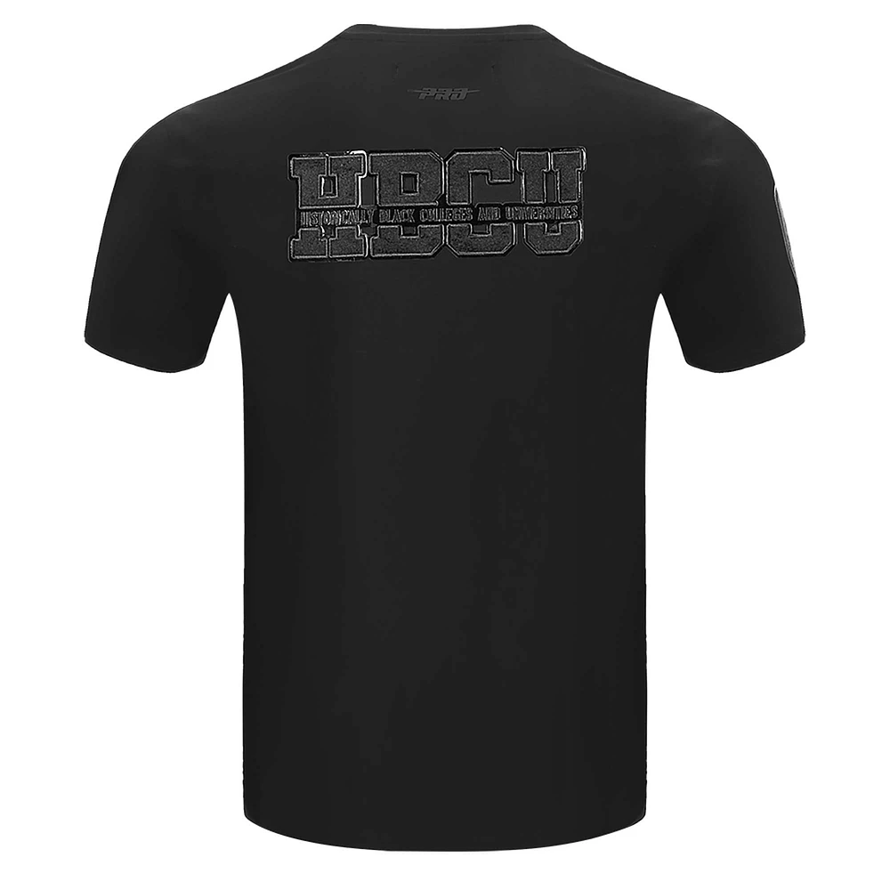 Men's Pro Standard Black HBCU Triple T-Shirt