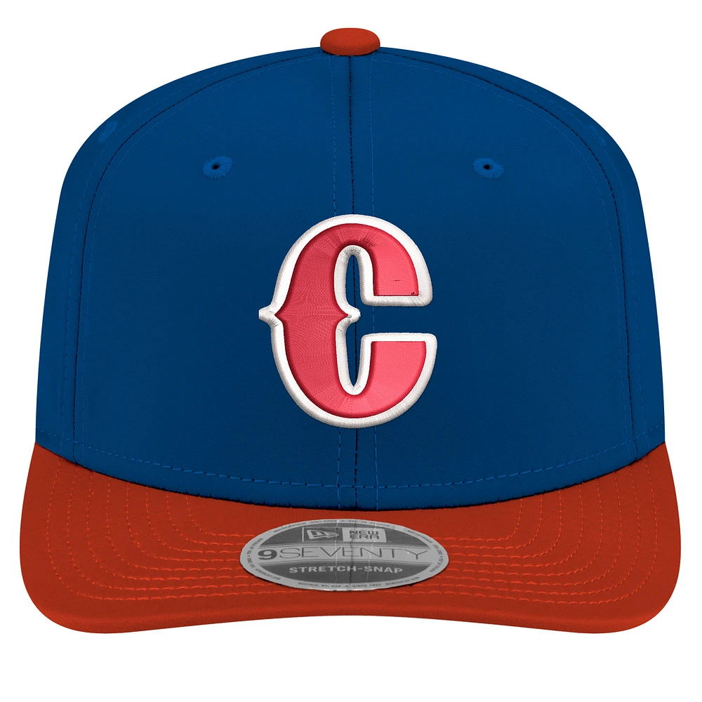 Men's New Era  Blue Colombia Baseball 2026 World Baseball Classic 9SEVENTY Stretch-Snap Hat