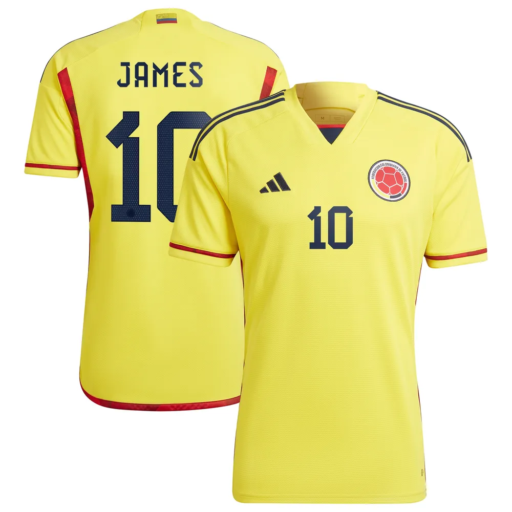 Lids James Rodriguez National Team adidas 2022/23 Home Replica - Yellow | Green Tree Mall