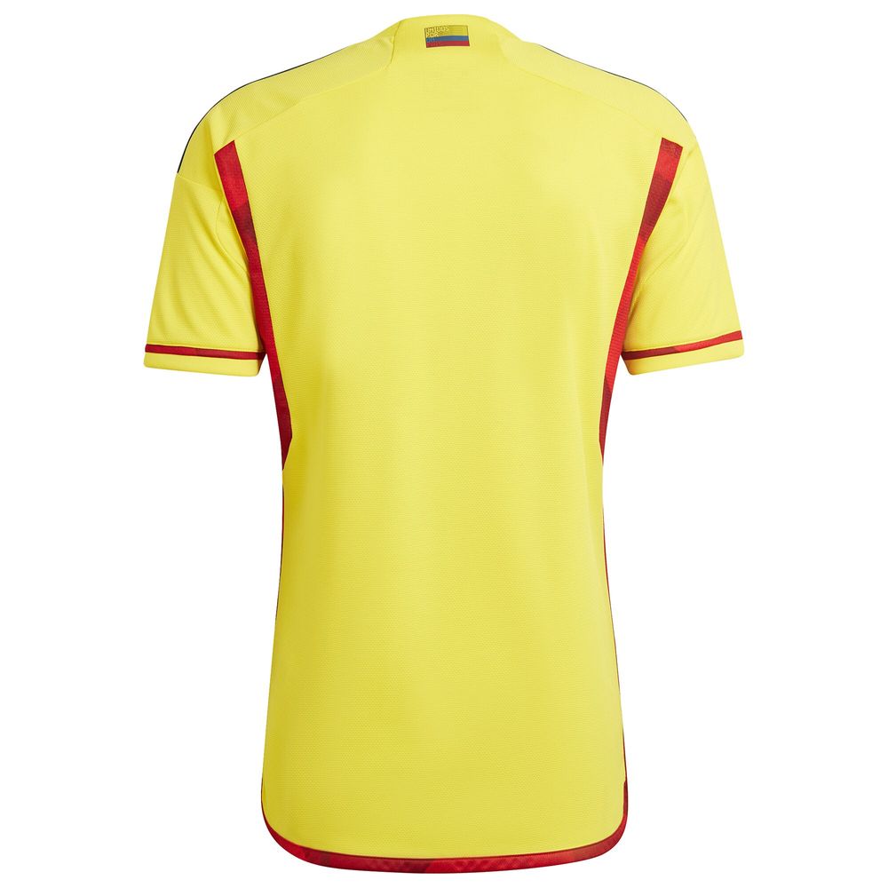 Women's Adidas Yellow Colombia National Team 2022/23 Home Replica Blank Jersey Size: Extra Large