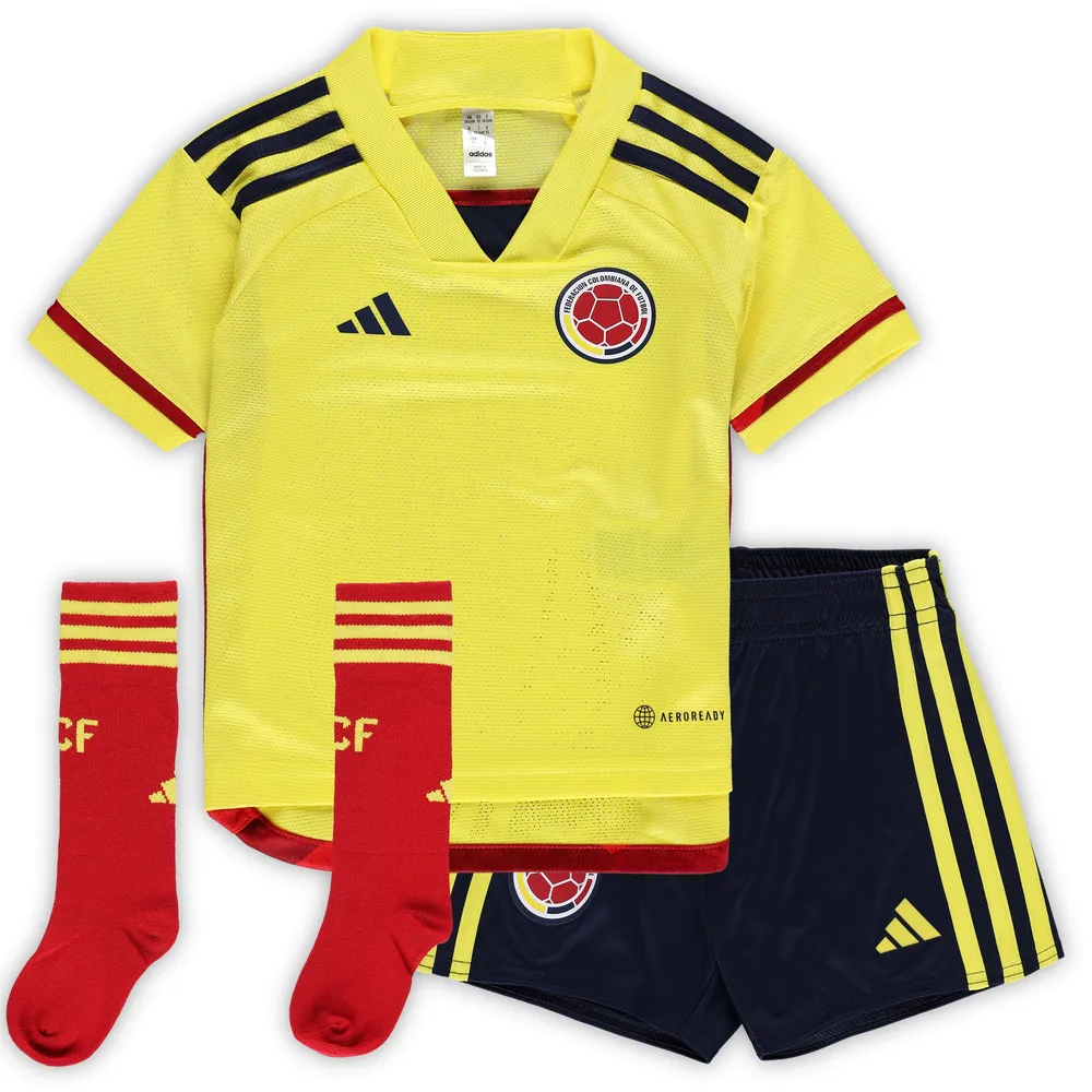 Dispersión cebolla agricultores Lids Colombia National Team adidas Toddler 2022/23 Home Mini Kit - Yellow |  Connecticut Post Mall