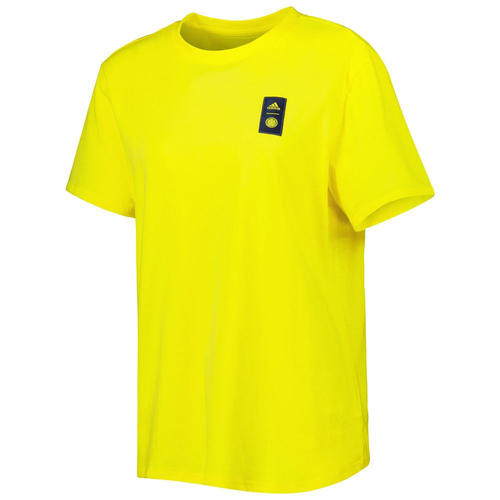 Women's adidas Yellow Colombia National Team DNA T-Shirt