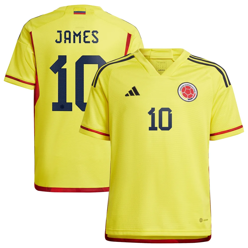 Amedrentador Desalentar Al frente Lids James Rodriguez Colombia National Team adidas Youth 2022/23 Home  Replica Player Jersey - Yellow | Connecticut Post Mall