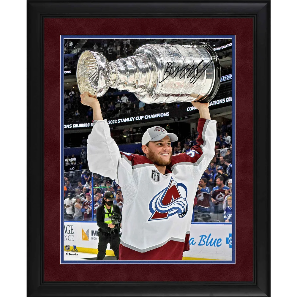Andre Burakovsky and Colorado Avalanche Stanley Cup champion merch