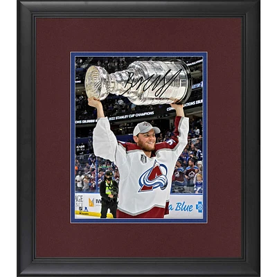 Andre Burakovsky Colorado Avalanche Autographed Framed 2022 Stanley Cup Champions 8" x 10" Raising Cup Photograph