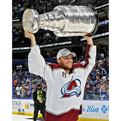 Andre Burakovsky Colorado Avalanche Unsigned 2022 Stanley Cup Champions Raising Photograph