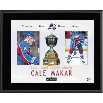Cale Makar Colorado Avalanche Adidas Primegreen Authentic NHL Hockey J