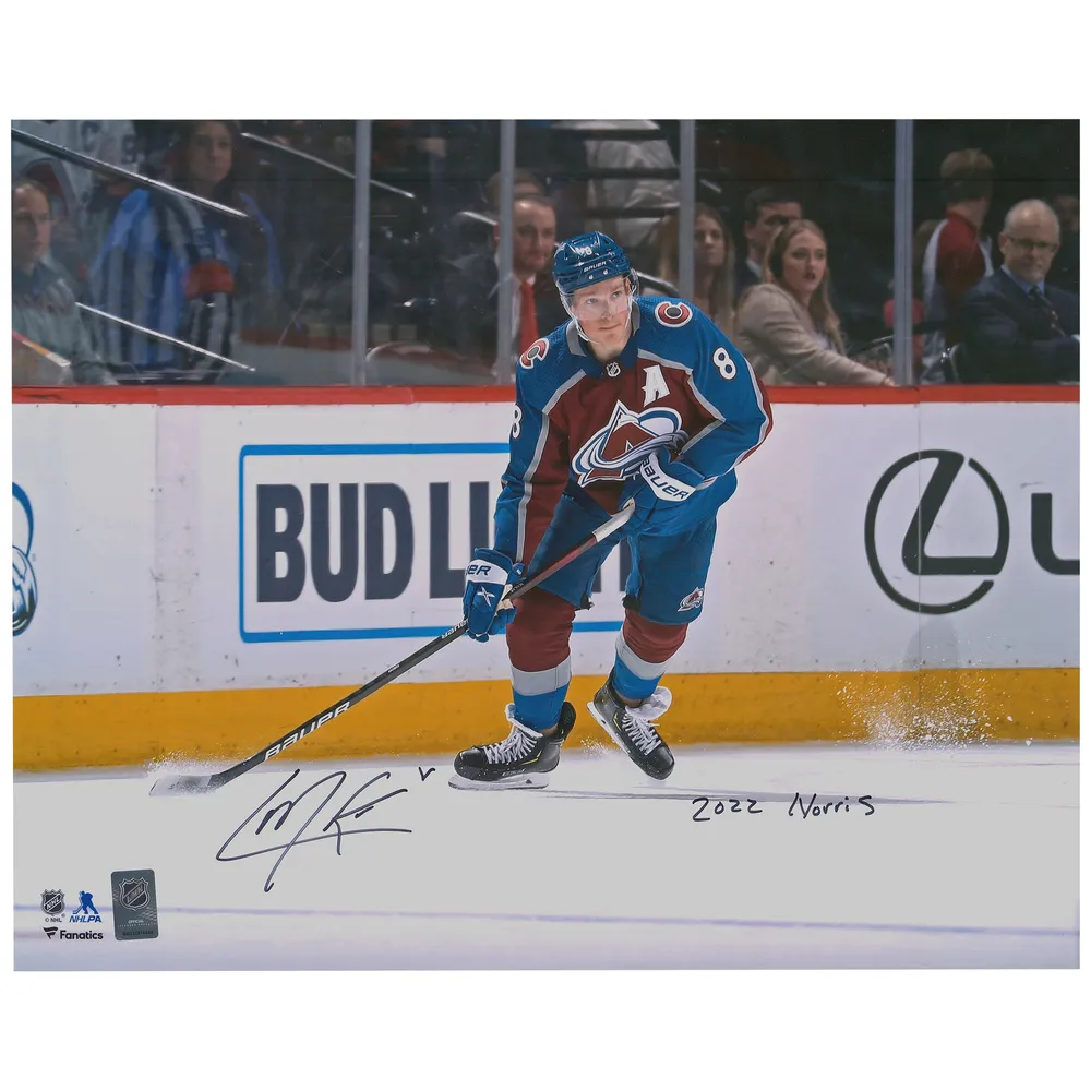 Lids Cale Makar Colorado Avalanche Youth Home 2022 Stanley Cup Champions  Premier Player Jersey - Burgundy
