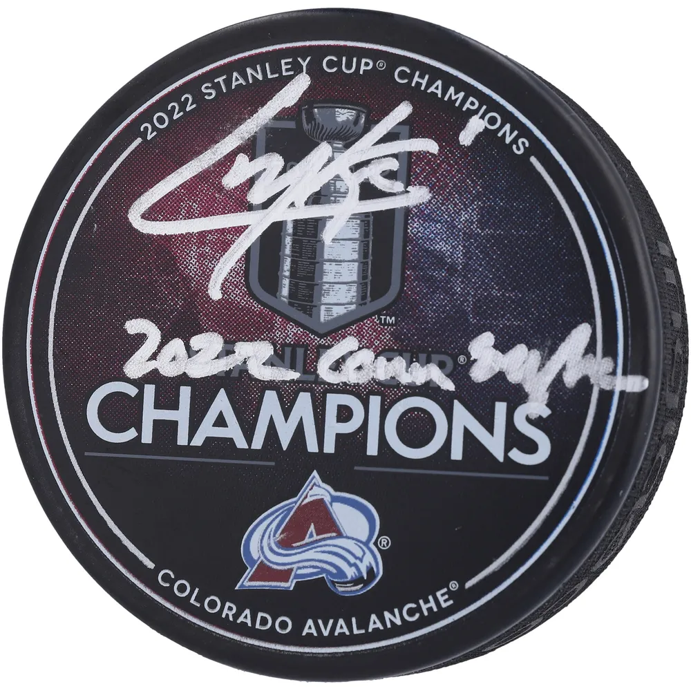 Cale Makar Colorado Avalanche Unsigned 2022 Stanley Cup Champions Raising Photograph