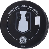 Rondelle de hockey autographiée par Cale Makar, champion de la Coupe Stanley 2022 de l'Avalanche du Colorado