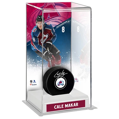Cale Makar Colorado Avalanche Deluxe Grand étui pour rondelle de hockey