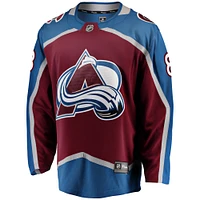 Cale Makar Colorado Avalanche Fanatics Maillot de joueur échappé à domicile - Marron