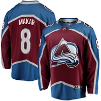 Cale Makar Colorado Avalanche Fanatics Maillot de joueur échappé à domicile - Marron