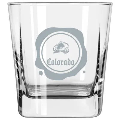 Colorado Avalanche 14oz. Frost Stamp Old Fashioned Glass