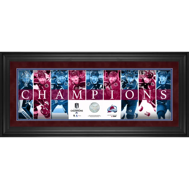 Vegas Golden Knights 2023 Stanley Cup Champions Black Framed 30-Puck Logo Display Case - Fanatics Authentic Certified