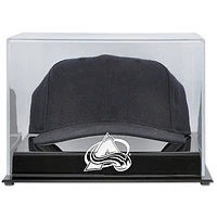 Présentoir en acrylique pour casquette avec logo de l'équipe Colorado Avalanche