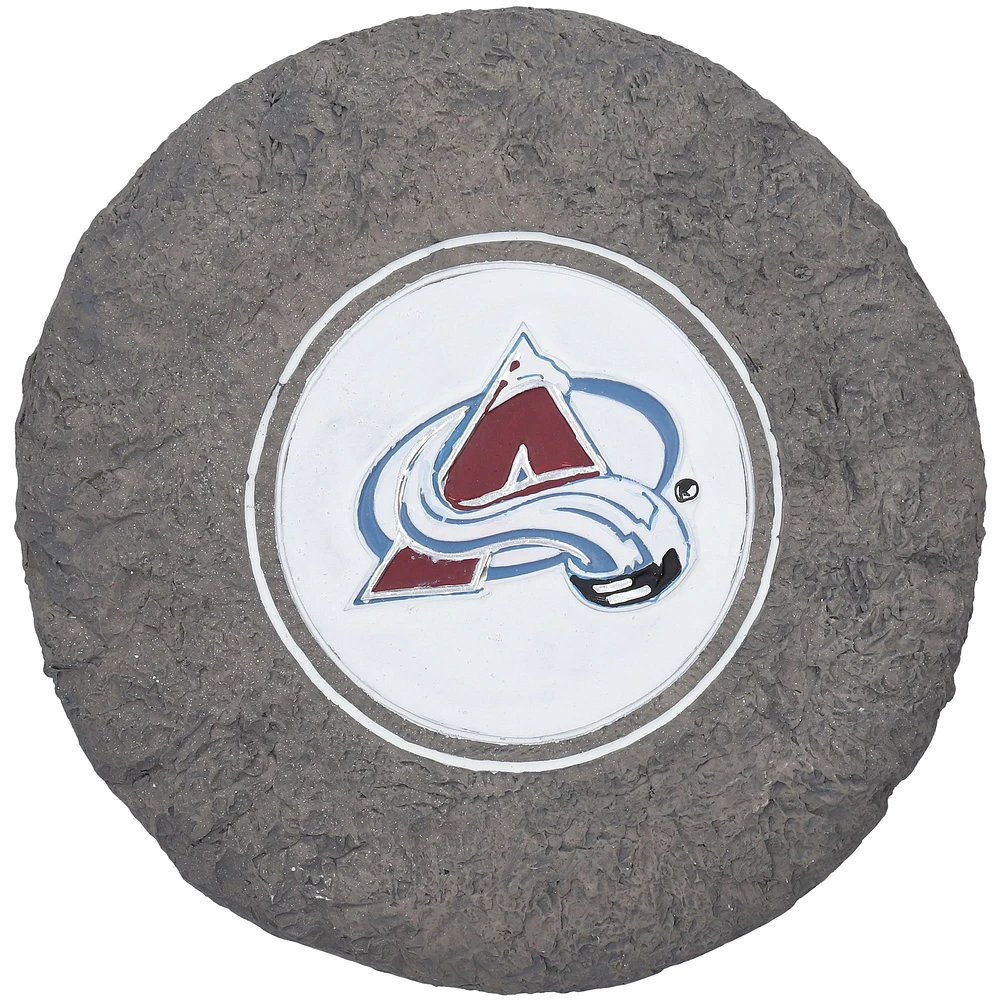 FOCO Colorado Avalanche Ball Garden Stone