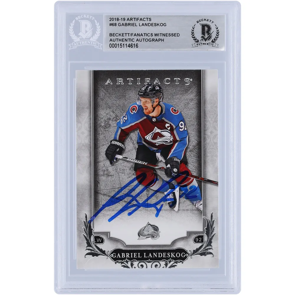 Gabriel Landeskog Colorado Avalanche Autographed 2019-20