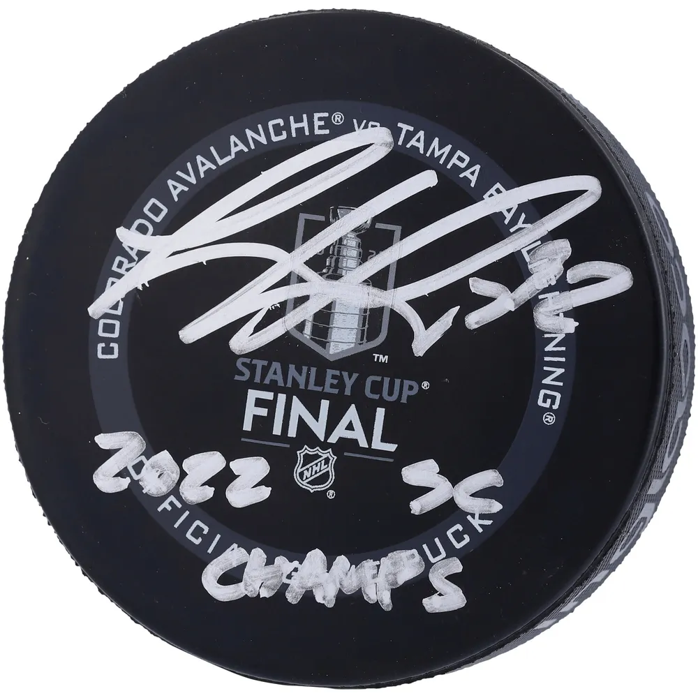 Cale Makar Colorado Avalanche Autographed 2022 Stanley Cup