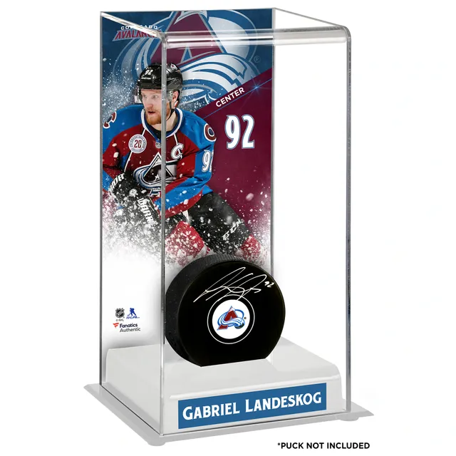 Gabriel Landeskog Colorado Avalanche Autographed 2011 NHL Draft Logo Hockey  Puck