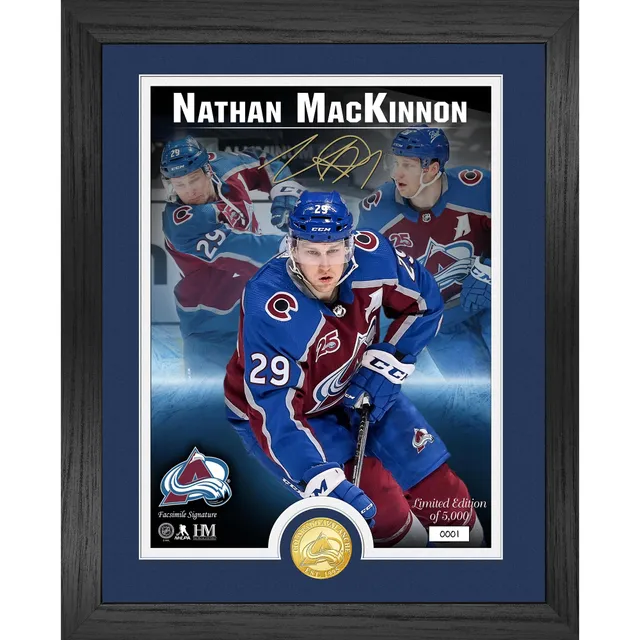Framed Nathan MacKinnon Colorado Avalanche Autographed 2022