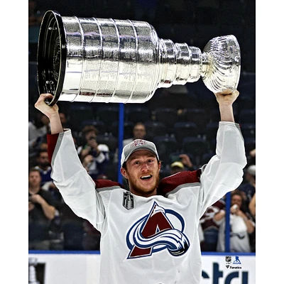 Josh Manson Colorado Avalanche Unsigned 2022 Stanley Cup Champions Raising Photograph