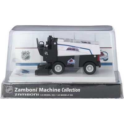 Zamboni moulée sous pression autographiée par Martin Necas Colorado Avalanche à l'échelle 1:43
