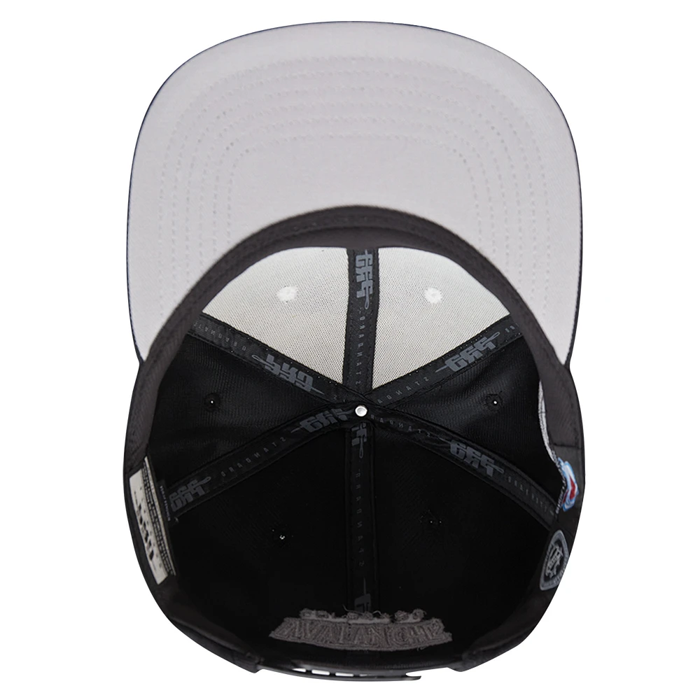 Men's Pro Standard  Cream Colorado Avalanche French Terry Snapback Hat