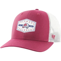 Men's '47 Burgundy Colorado Avalanche Convoy Trucker Adjustable Hat