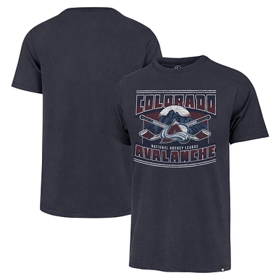 T-shirt Franklin localisé régional '47 Navy Colorado Avalanche pour hommes