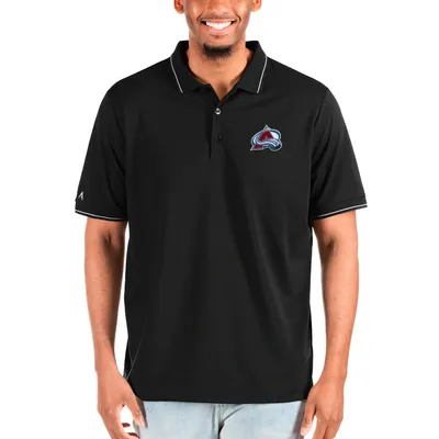 Men's Antigua White Colorado Rockies Esteem Polo