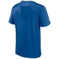 T-shirt Fanatics bleu Colorado Avalanche Authentic Pro Tech pour homme