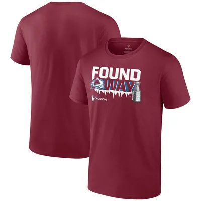 Colorado Avalanche Fanatics Branded 2022 Stanley Cup Champions Rebound T-Shirt - Burgundy