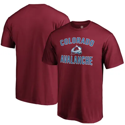 Men's Colorado Avalanche Fanatics Branded White Team Pride Logo T-Shirt