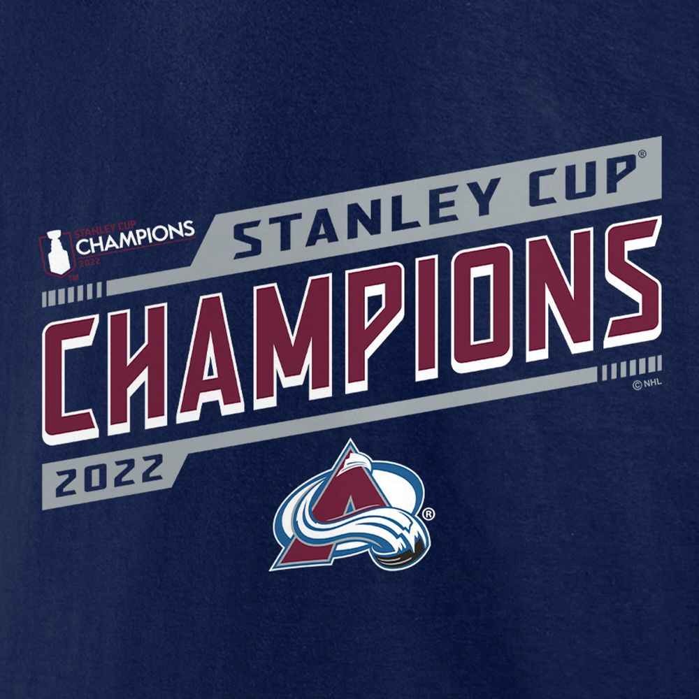 Men's Fanatics Branded Navy Colorado Avalanche 2022 Stanley Cup Champions  Big & Tall Celebration T-Shirt