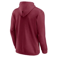 Men's Fanatics Burgundy Colorado Avalanche 2025 Stanley Cup Playoffs Breakout Fleece Pullover Hoodie