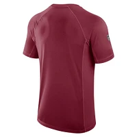 Men's Fanatics  Burgundy Colorado Avalanche Authentic Pro Rink Tech T-Shirt