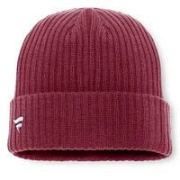 Men's Fanatics  Burgundy Colorado Avalanche Logo Cuffed Knit Hat