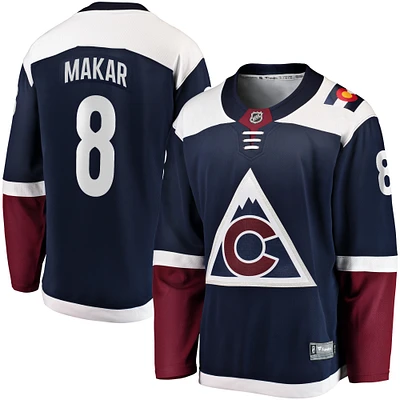 Men's Fanatics Cale Makar Navy Colorado Avalanche Alternate Premier Breakaway Player Jersey