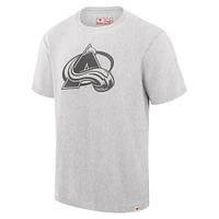 Men's Fanatics Cream Colorado Avalanche Made Canada T-Shirt